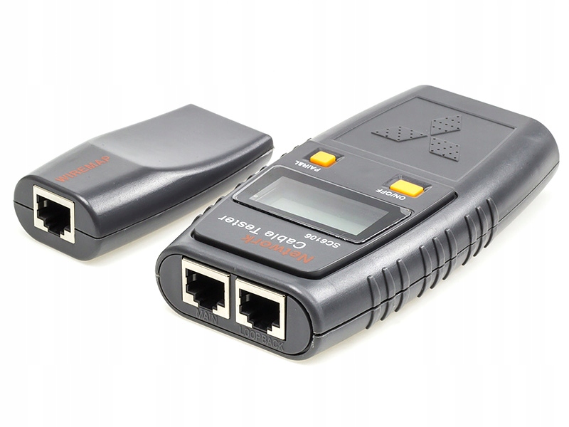 Tester okablowania LCD RJ45 8p8C terminator