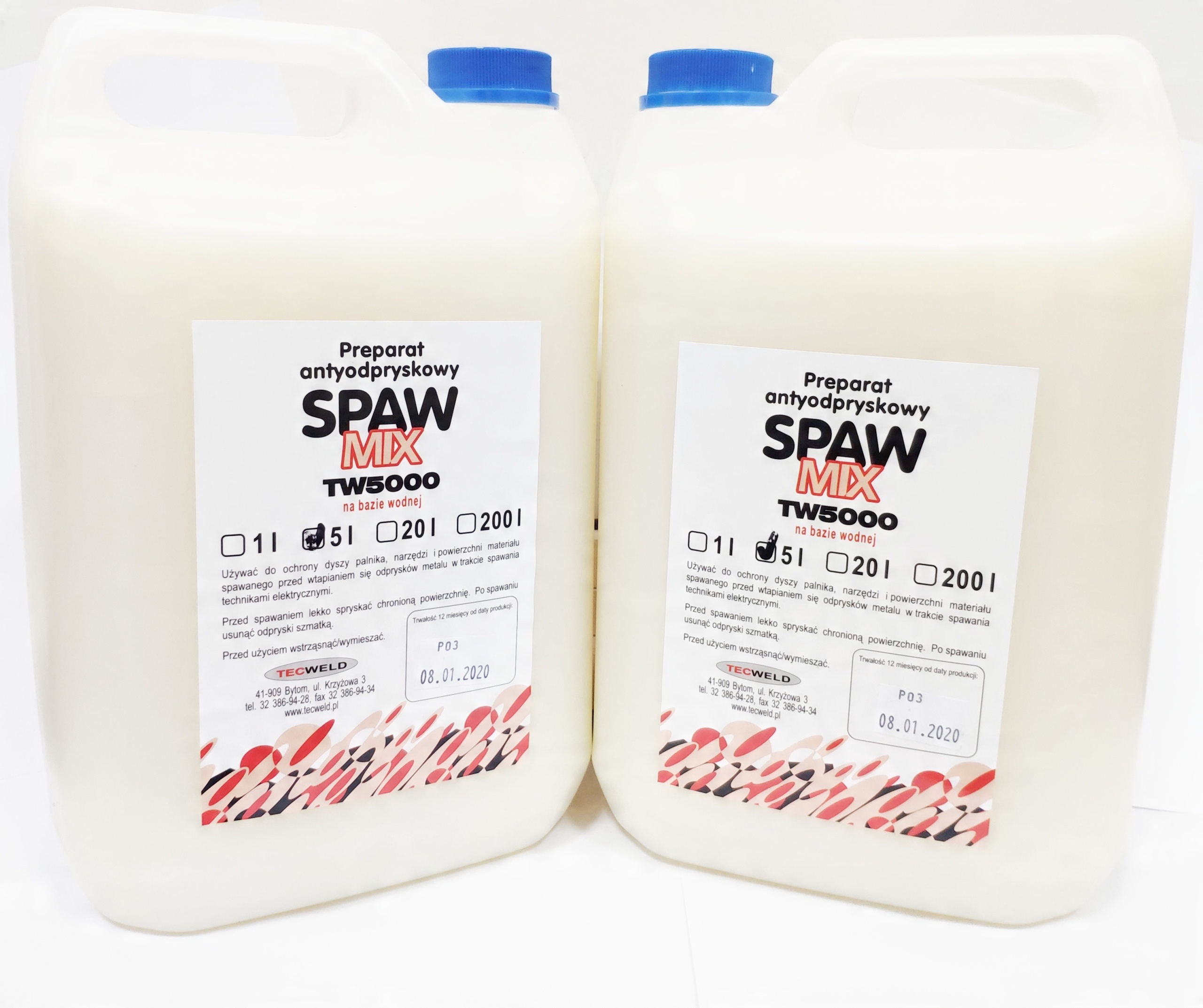 

Preparat Antyodpryskowy Spawmix 5L Płyn