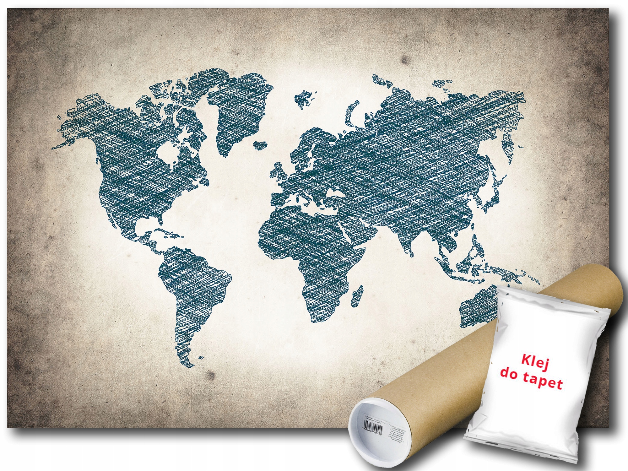 Fototapeta Vinylová Mapa Svet Glob 416x290