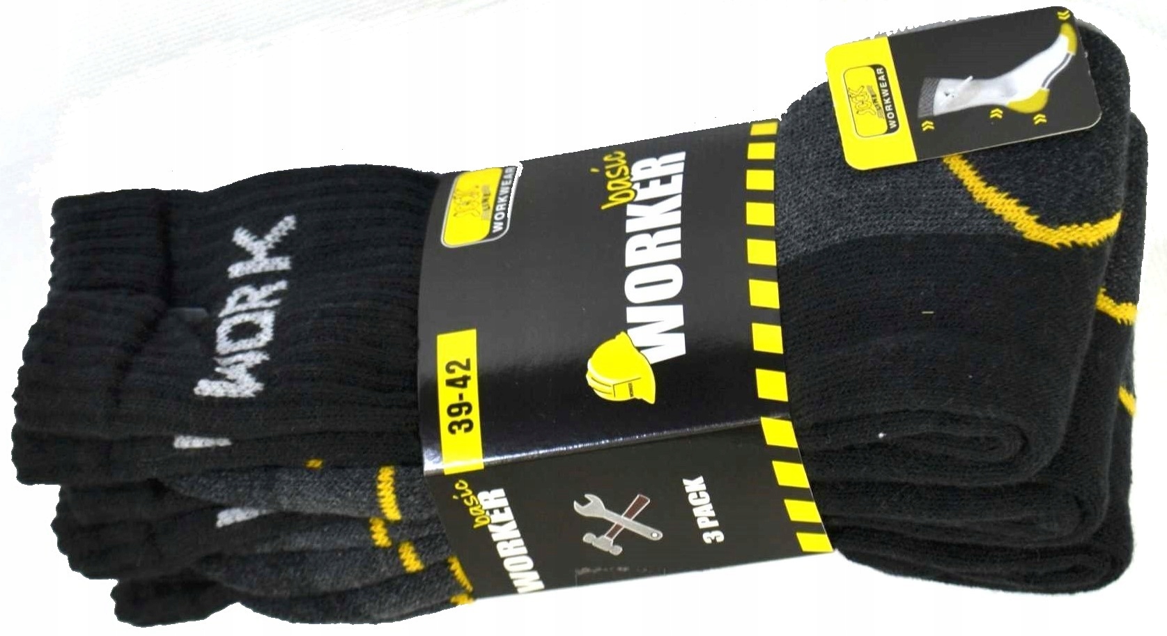 SKARPETY ROBOCZE WORK WORKER POLSKIE MOCNE 39-42 Marka Work