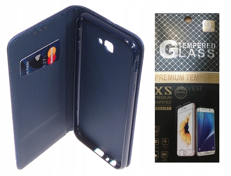 

Etui Klapka Book Magnet Samsung J4+ J4Plus + Szkło
