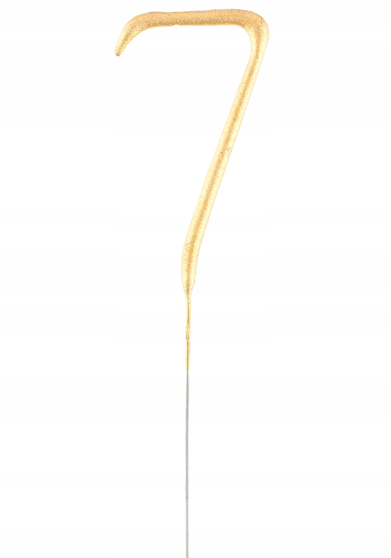 

Zimne Ognie Cyfra 7 Złota Świeczka URODZINY-3142