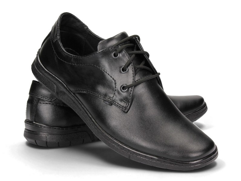 

Obuwie Męskie Skóra Półbuty Casual 280 Czarny 44