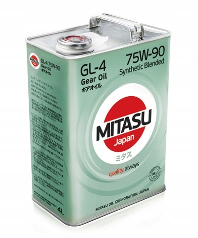 

Mitasu Gear Oil GL-4 75W-90 4L