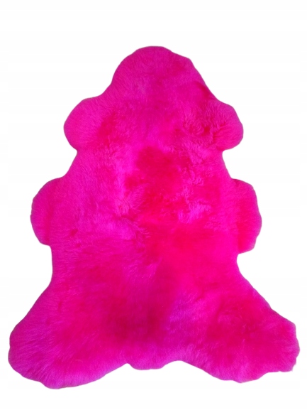 Ovčia koža Tmavoružová 110-130 cm Fuchsia