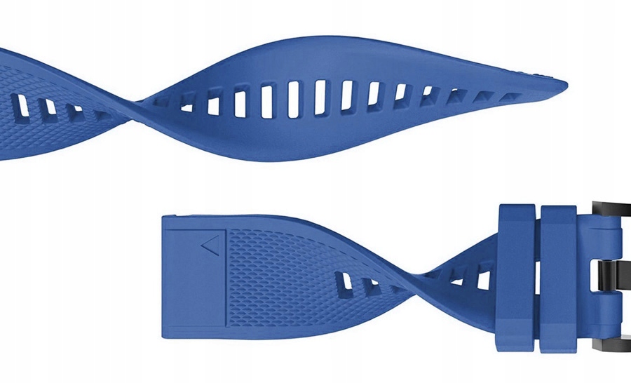 NIEBIESKI Pasek Garmin FENIX 7S Sapphire Solar Marka Tech-Band