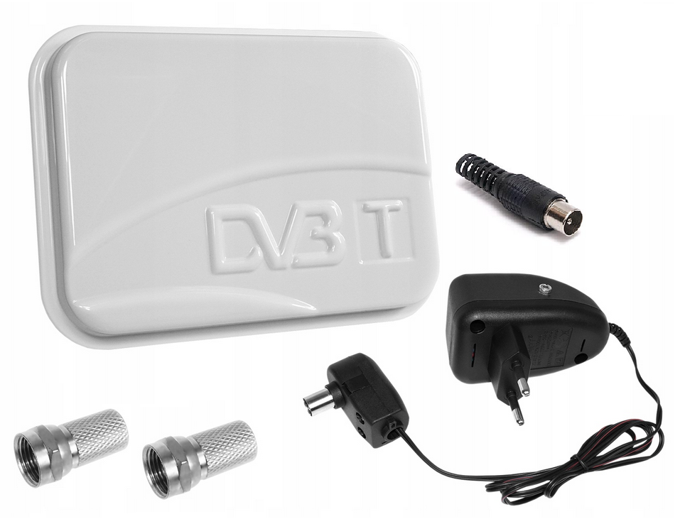 

Antena Panelowa DVB-T2 4K Duo +45dbi 2TV Lte H.265