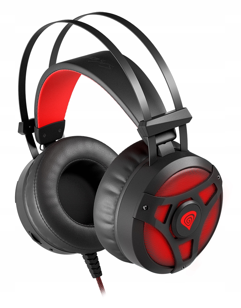 SŁUCHAWKI GAMING GENESIS NEON 360 Z PODŚWIETLENIEM Model Neon 360