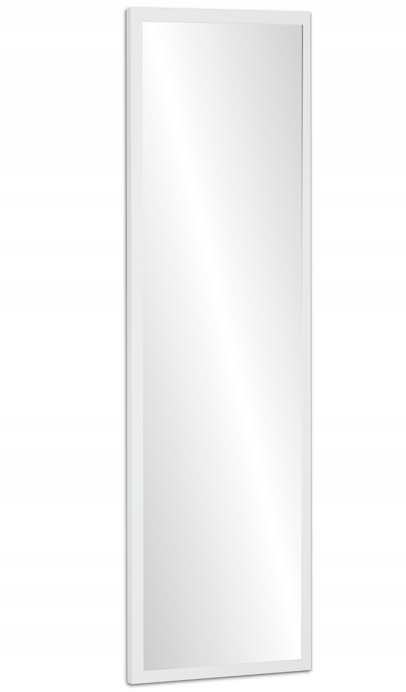 

Lustro w ramie 130x40 Czarne lub Białe wąska rama