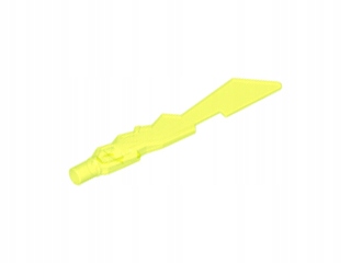 

Lego Ninjago Ostrze miecz 11439 zielony neon trans