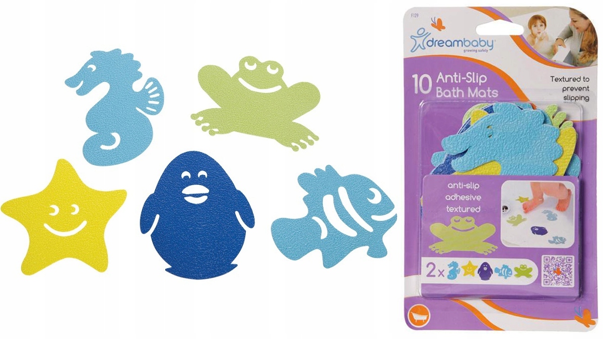 

DreamBaby maty antypoślizgowe do wanny kąpieli x10