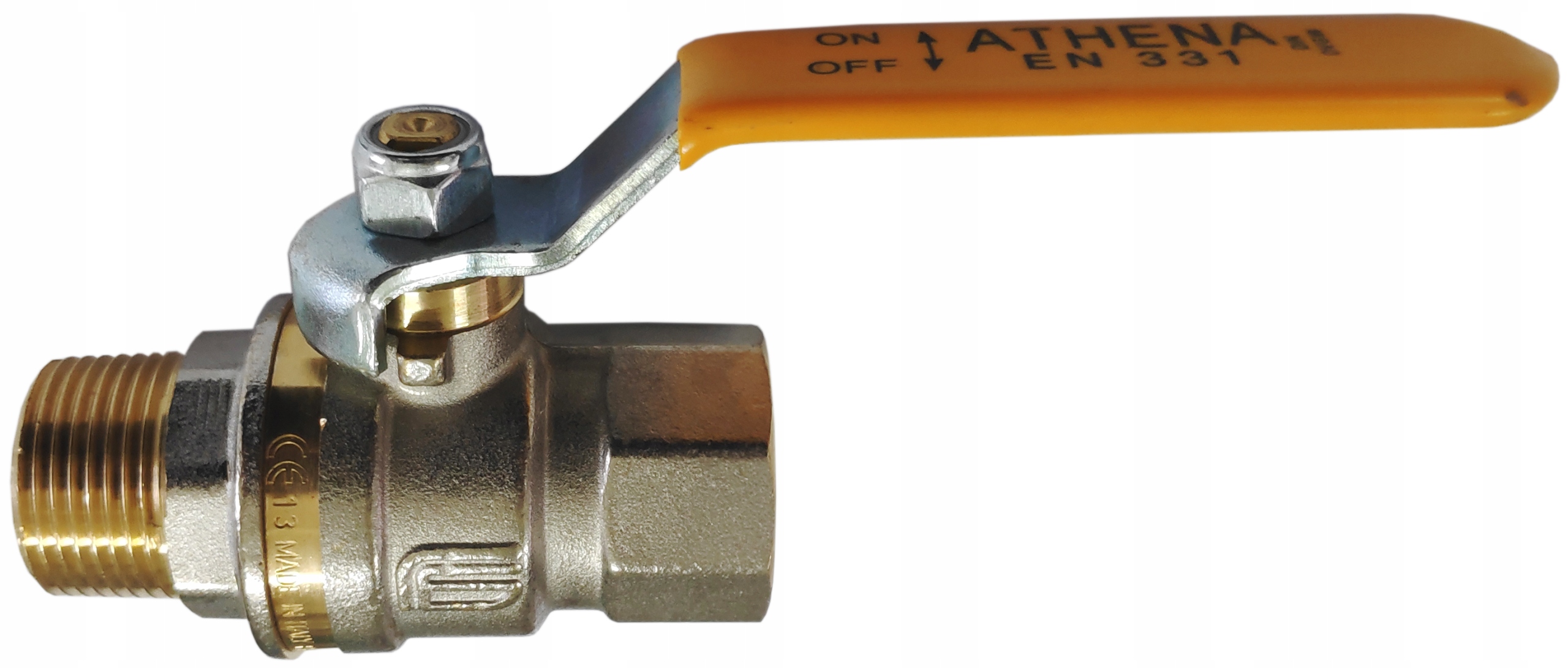 

Zawór kulowy gazowy 1/2" Wz Effebi Athena
