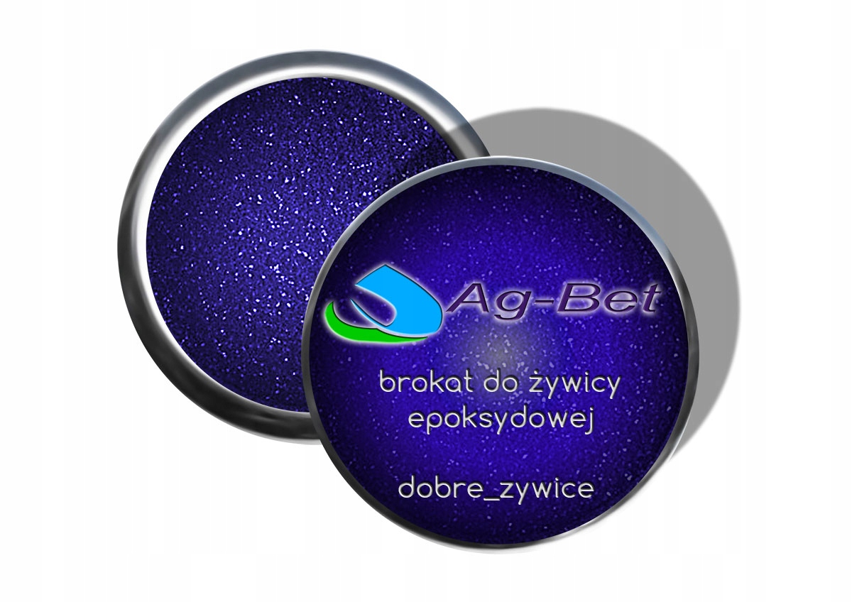 

Brokat do żywicy epoksydowej Niebieski ,żywica epo