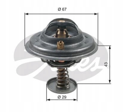 GATES TERMOSTAT MERC CLASSE E/G/S 85-95 Producent części Gates
