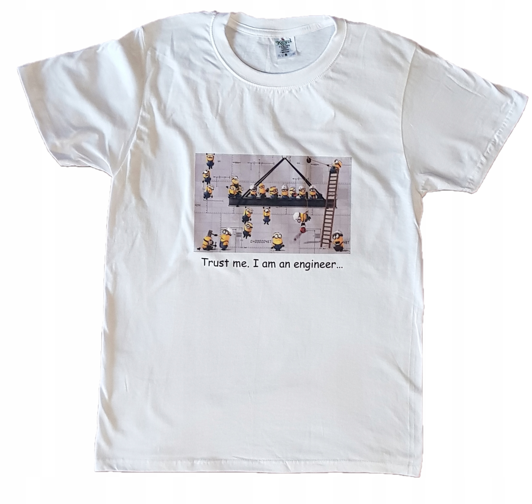 

Koszulka Męska T-shirt Minionki Inżynier Roz XL