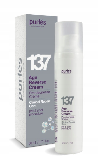 Purles 137 Age Reverse Cream Naprawczy Krem Odmładzający 50 ml