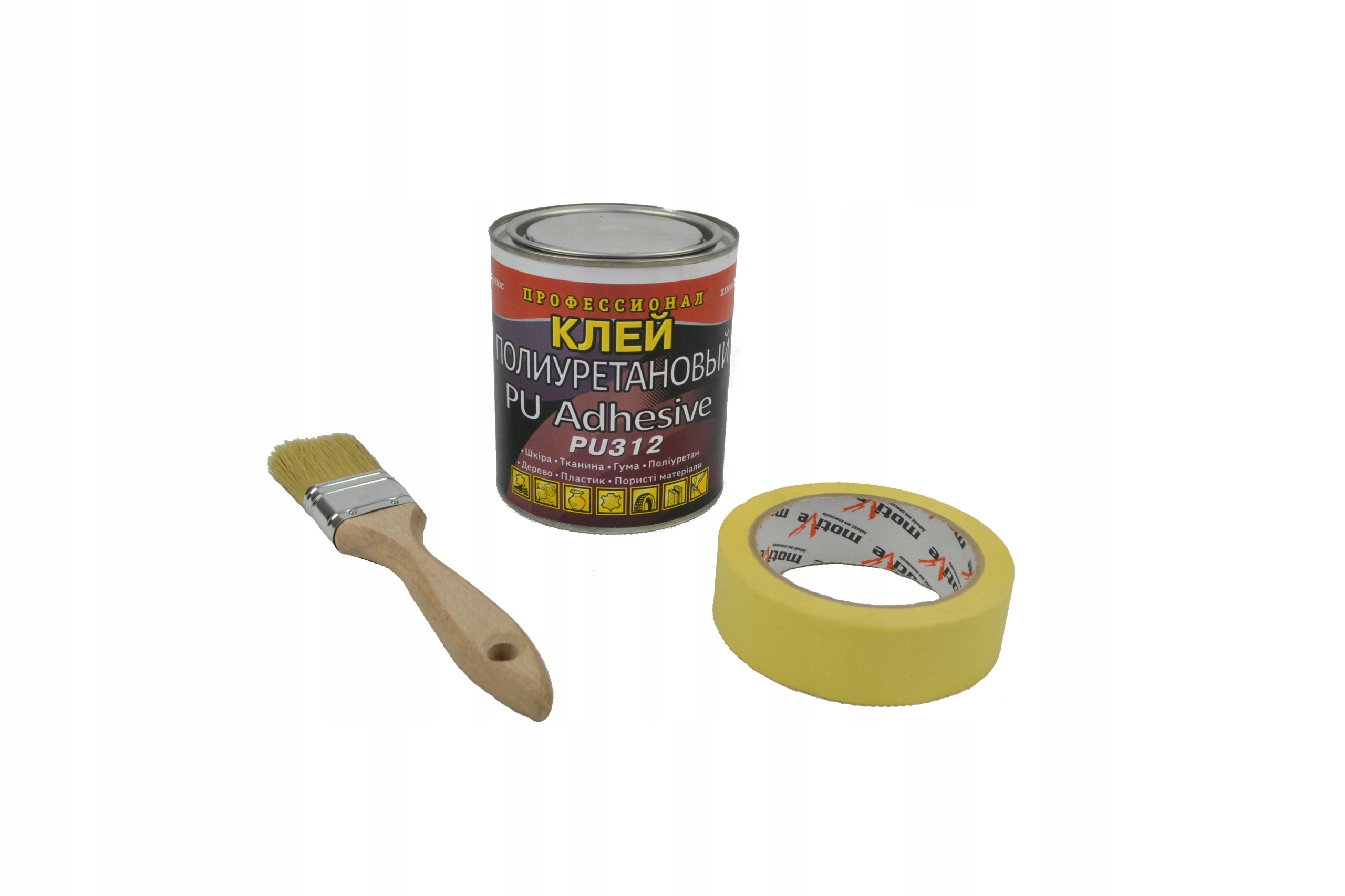 Klej Professional dla pontonu basenu PVC 600 g+pędzel+taśma