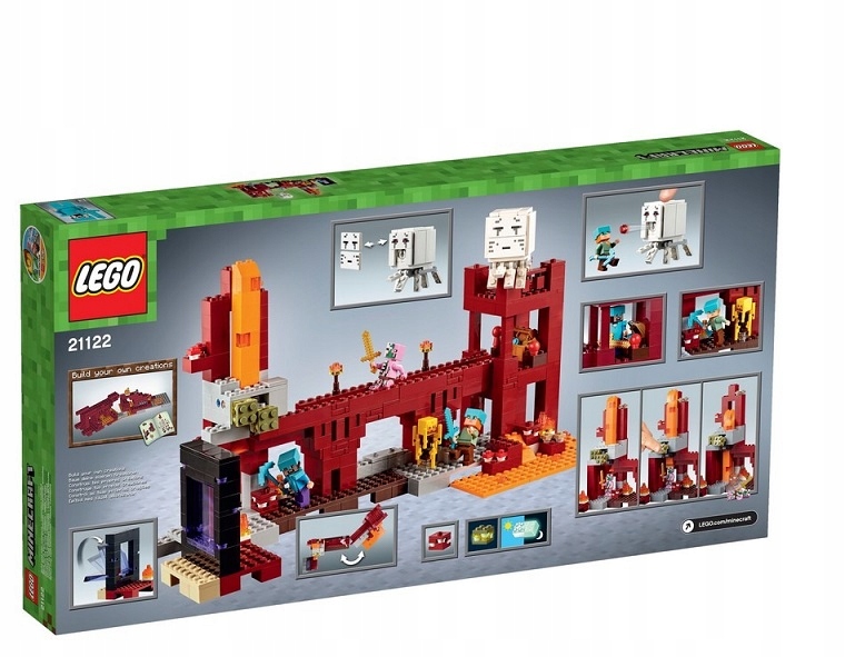 LEGO 21122 MINECRAFT - FORTECA NETHERU KOSZALIN Nazwa zestawu FORTECA NETHERU