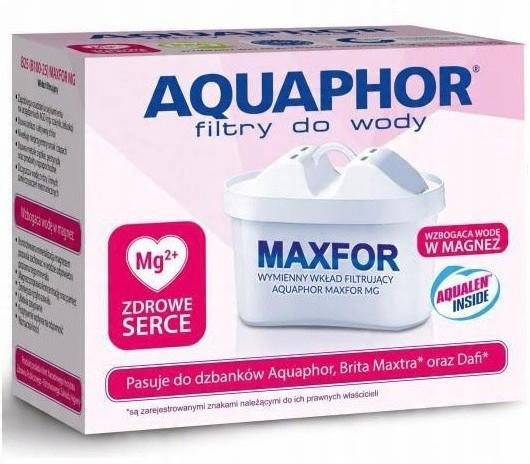 

12x Wkład filtrujący Aquaphor Maxfor Mg2+ magnez