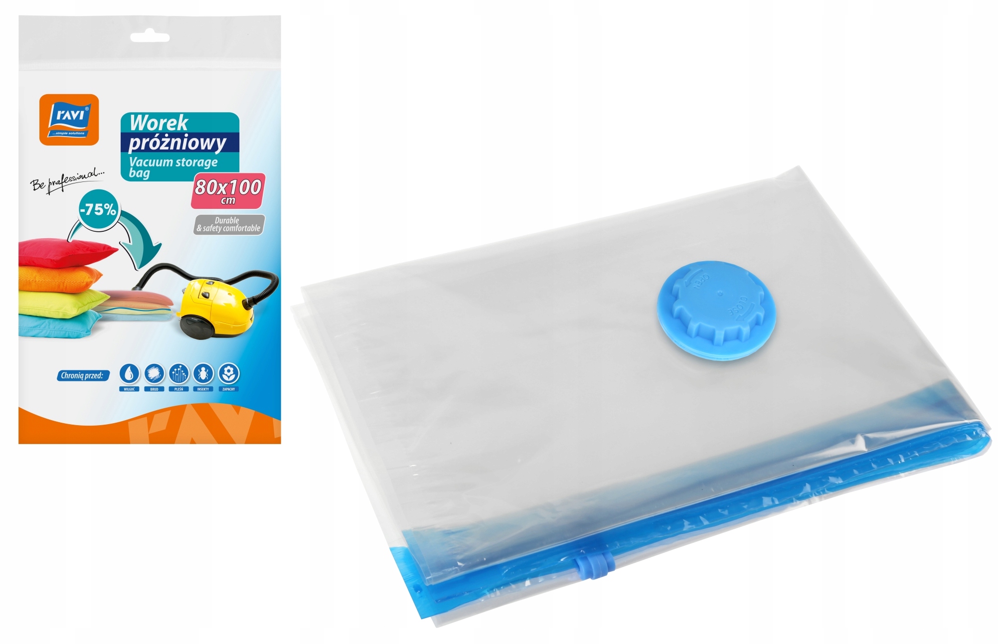 

Worek Próżniowy 80 x 100 cm