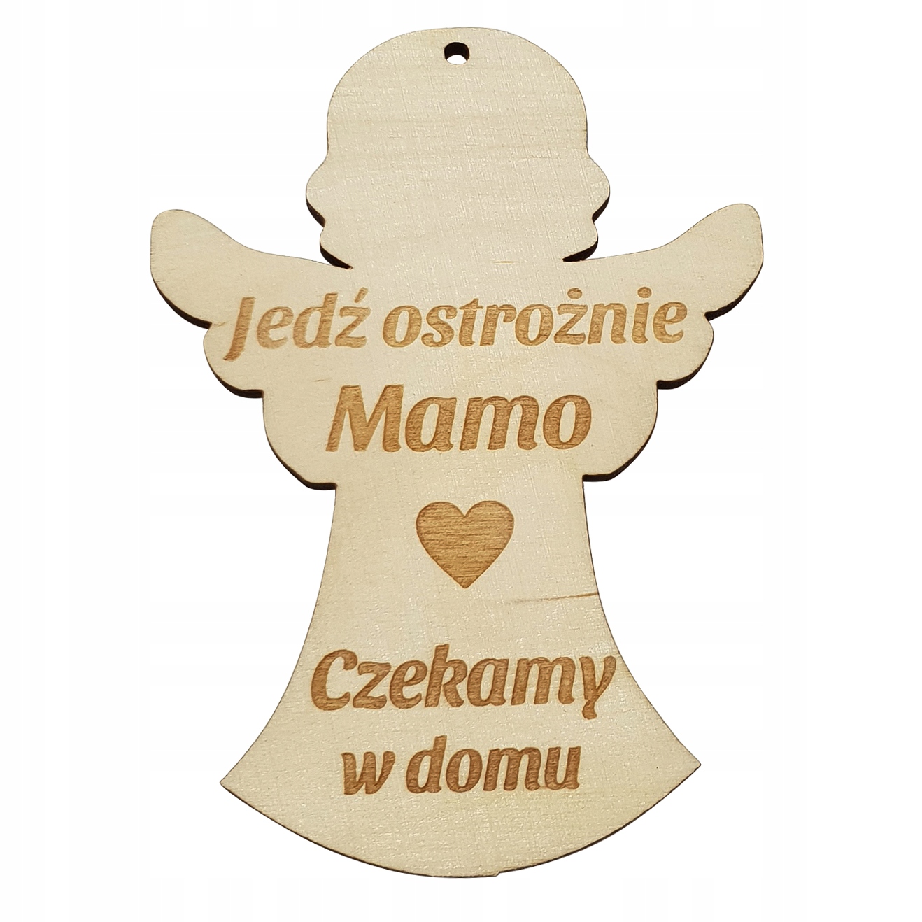 

Zawieszka Do Samochodu Jedź Ostrożnie Mamo Brelok
