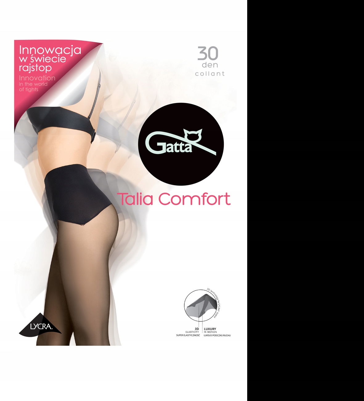 

Rajstopy Gatta Talia Comfort 30 Den 2/S Nero