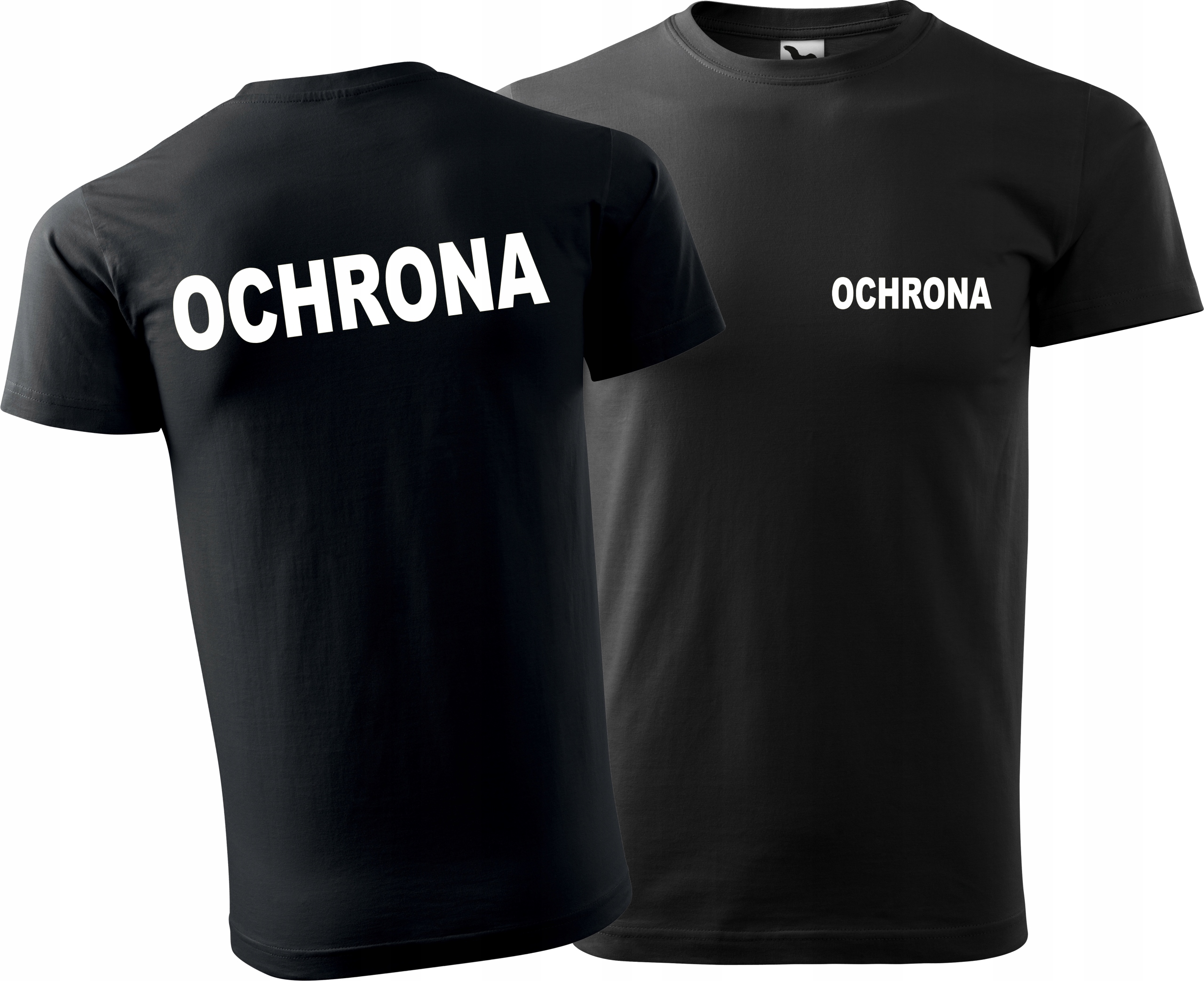 

Koszulka Ochrona męska czarna z nadrukiem 3XL v2
