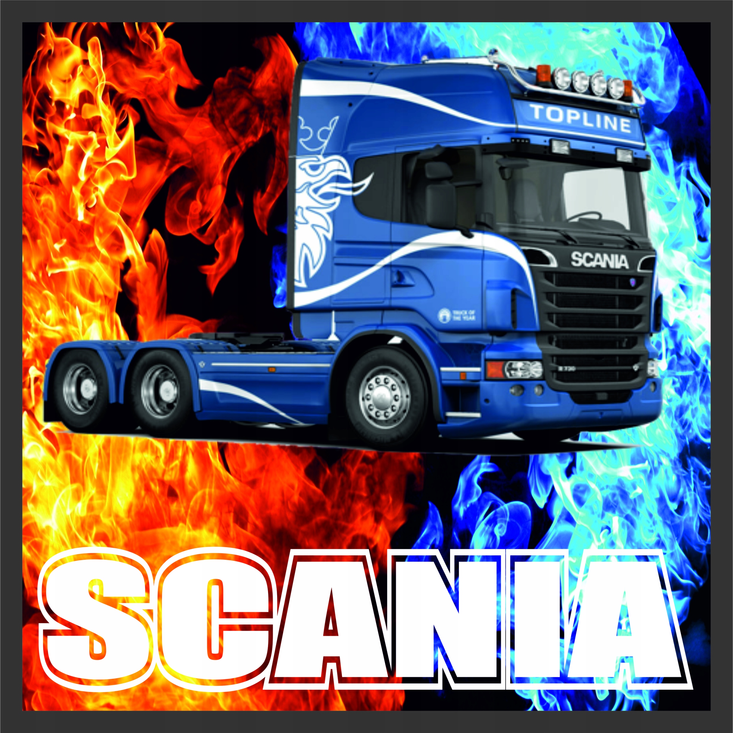 Доска над кроватью 50x50 LED красочная