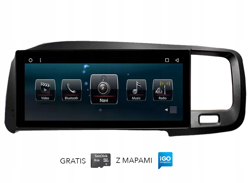 Volvo S60 V60 Radio Nawigacja Android Wifi 3G Gps - Sklep Internetowy Agd I Rtv - Allegro.pl