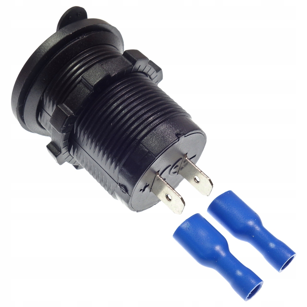 ŁADOWARKA SAMOCHODOWA MONTAŻOWA USB 12V-24V 3.1A DO AUTA CZERWONA LED Producent NE