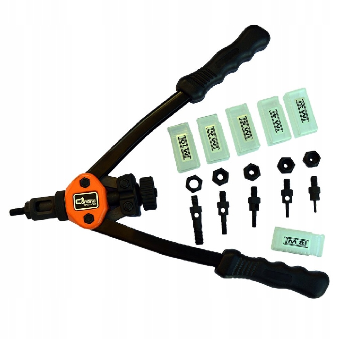 ZAPASOWA GŁÓWKA TRZPIEŃ DO NITOWNICY M8 M 8 Zasilanie ręczne