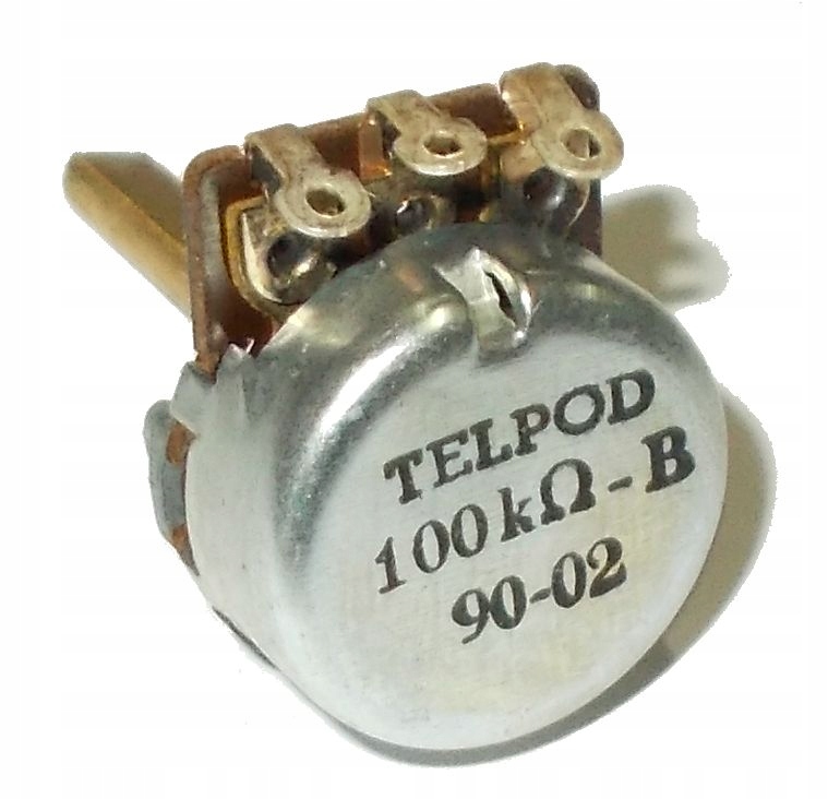 

Potencjometr Telpod PR-186 100k B 25p5 3szt=6zł