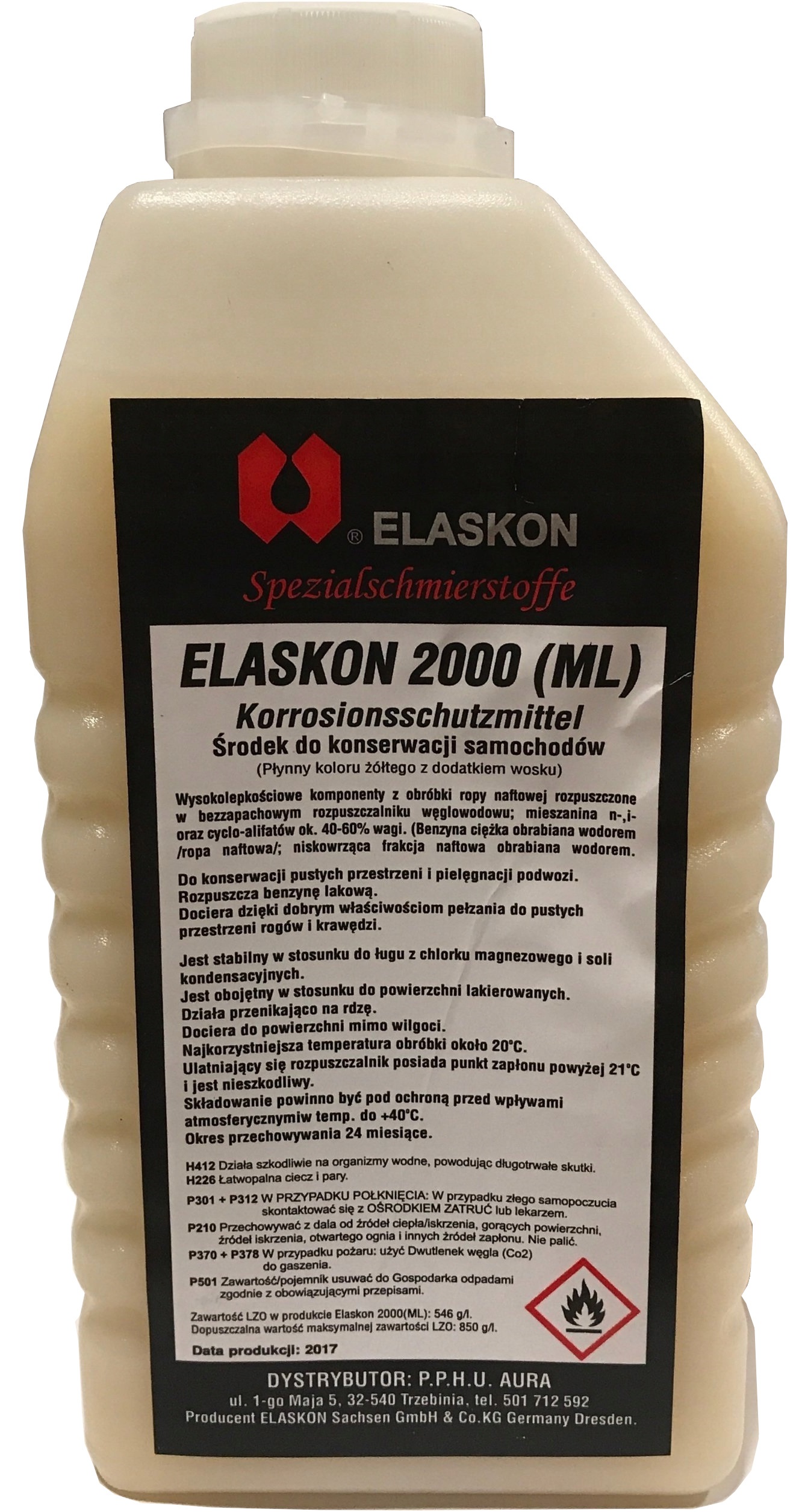 

Elaskon 2000 (ML) Jasny 1L Środek Do Konserwacji