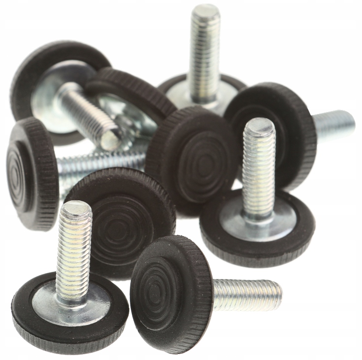 

Stopka Meblowa Nóżka Z Regulacją Mebli M6x20 10szt