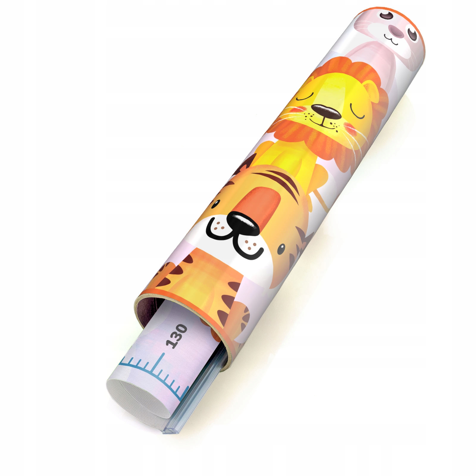 Miarka wzrostu DLA DZIECI wydruk na PŁÓTNIE imię Płeć chłopcy