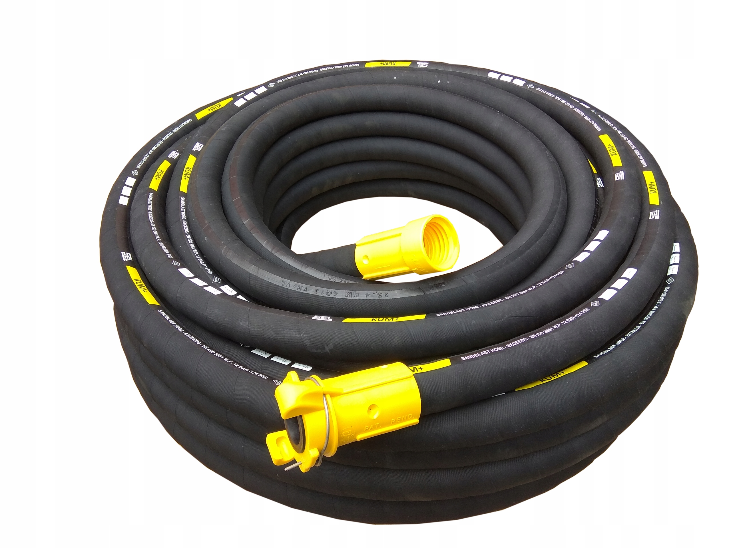Пескоструйный шланг SEL KUM + DN19x7 с разъемами 20 м