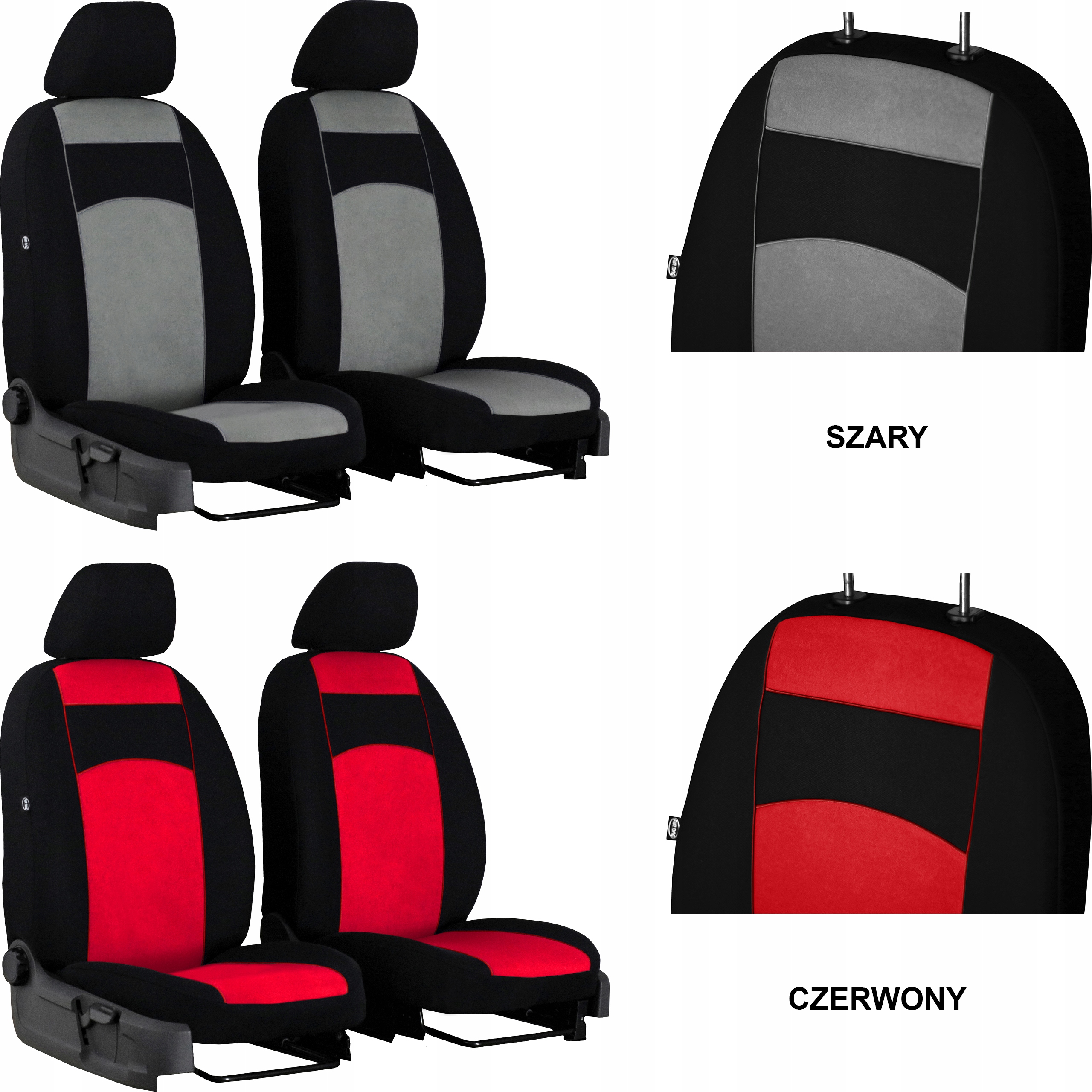 WELUROWE POKROWCE PRZEDNIE do RENAULT SCENIC 2 Rodzaj Uniwersalne