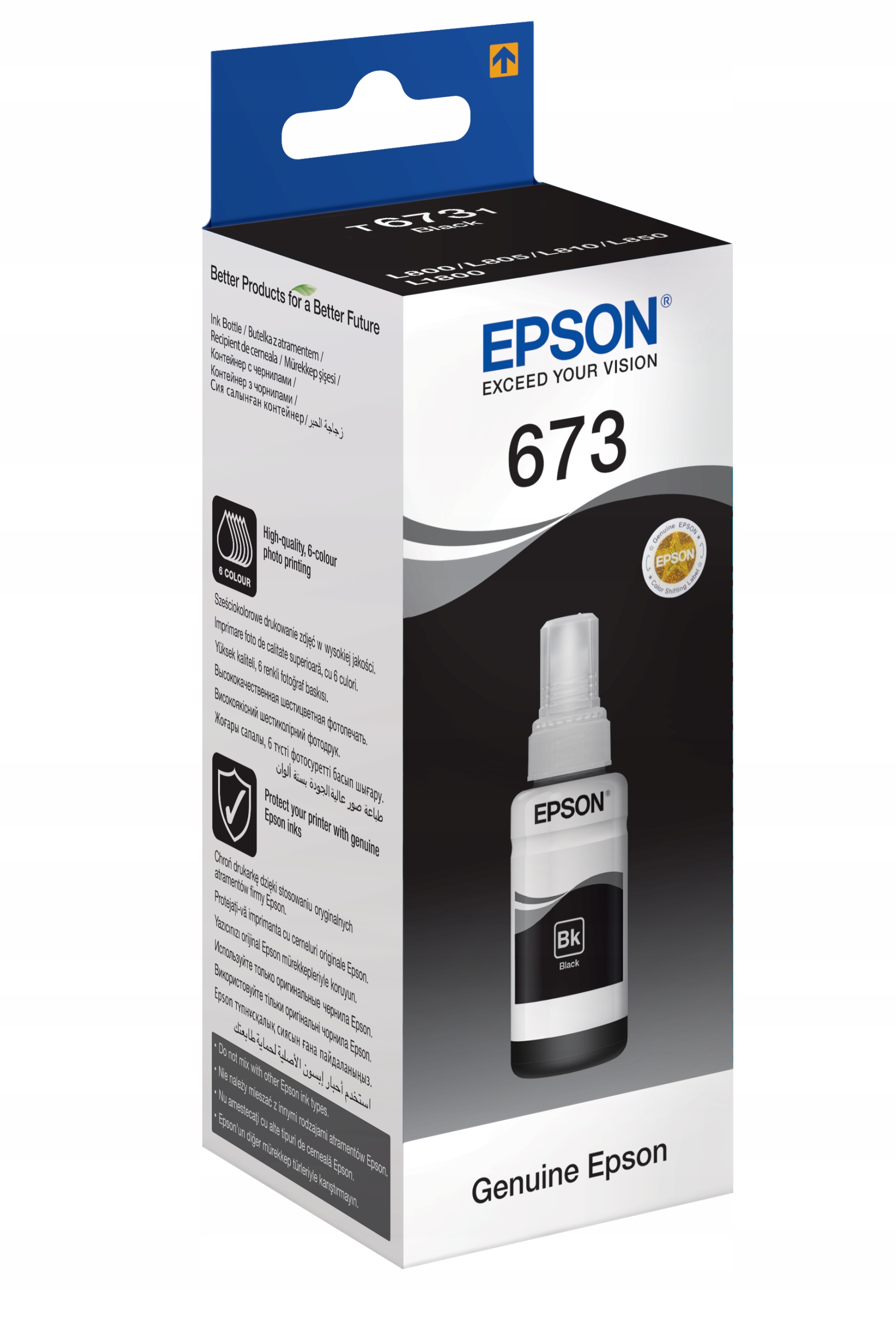 

Epson Tusz T6731 do L800 L805 L810 L850 L1800
