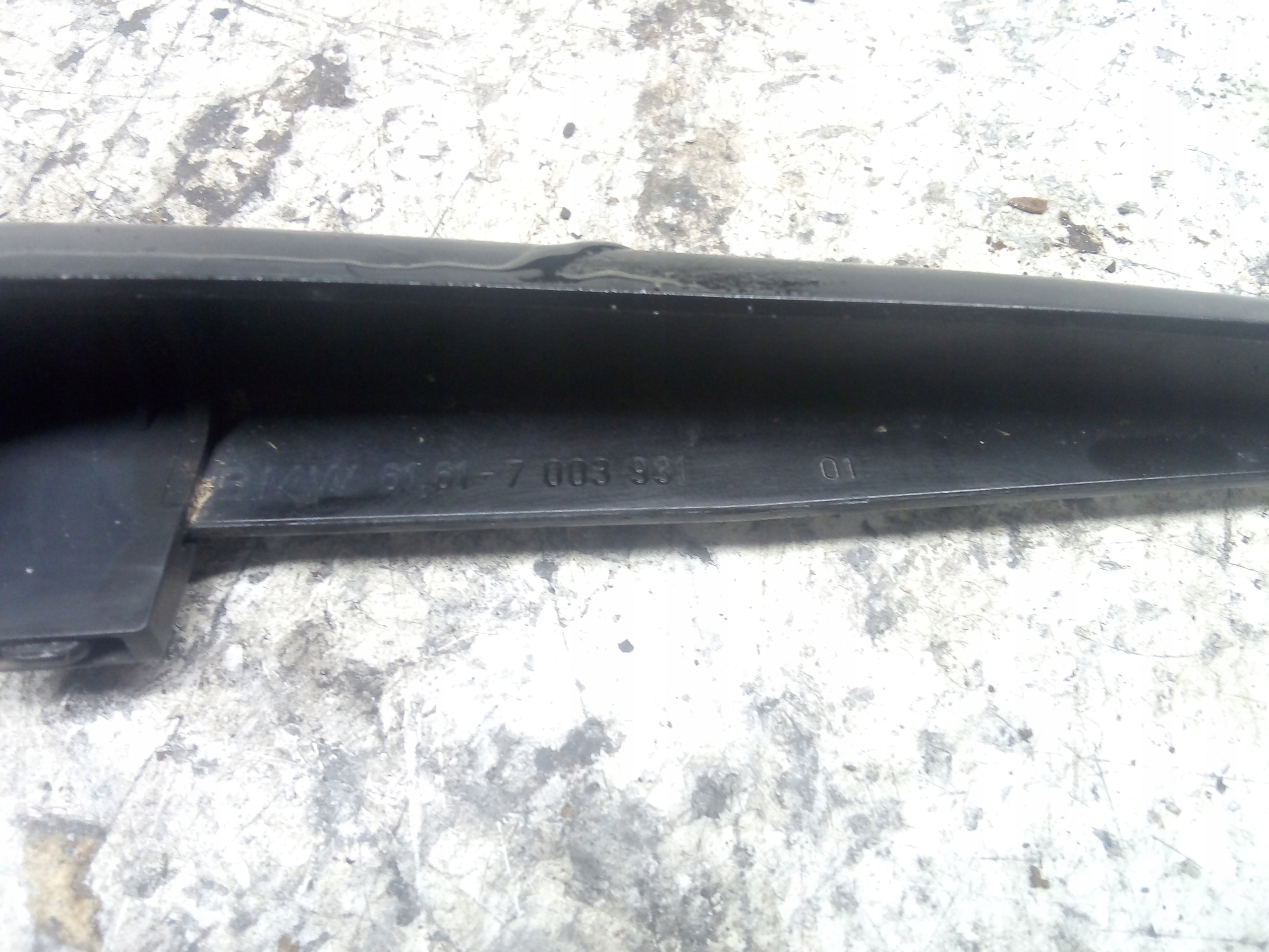 BMW E60 рычаги стеклоочистителя передний в сборе 2003 г.