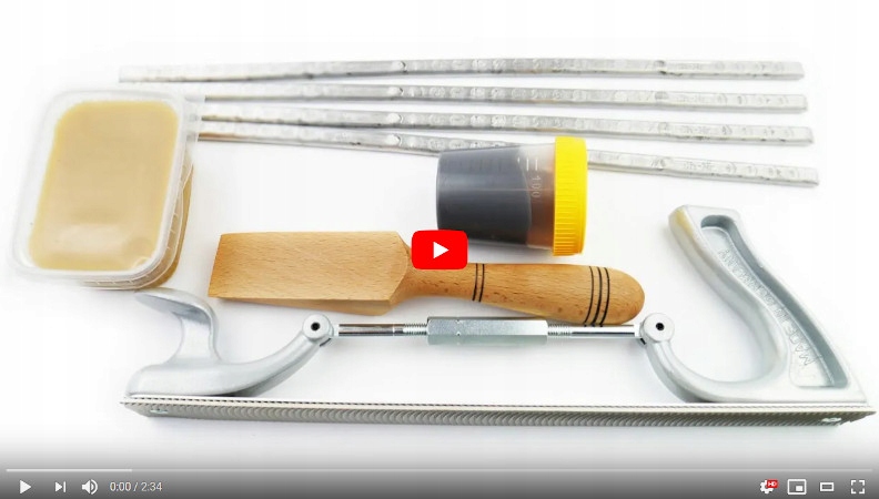 Тиннинг кузова автомобиля. Грубой semicircular file