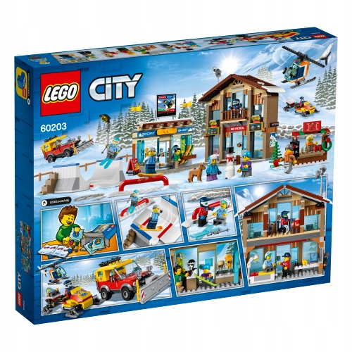 LEGO 60203 CITY KURORT NARCIARSKI Marka LEGO