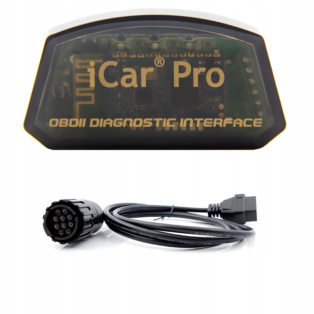 INTERFEJS DIAG. OBD-2 MOTOCYKLE BMW +ADAPTER 10pin