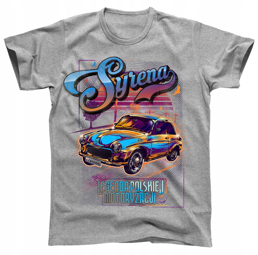 

Syrena Fso syrenka koszulka t shirt Summer r. L