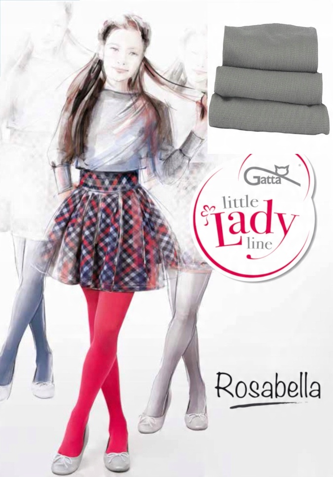 

Rajstopy Gatta Rosabella 60 den 116-122 szary