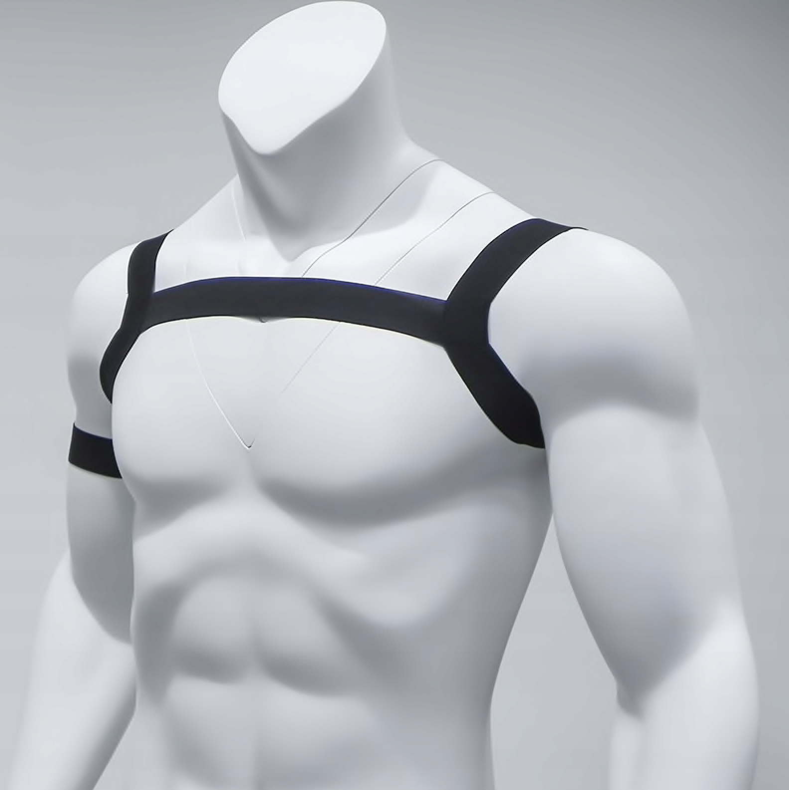 ELASTYCZNY HARNESS MĘSKI +OPASKA NA RAMIĘ HOT L/XL Rozmiar L/XL