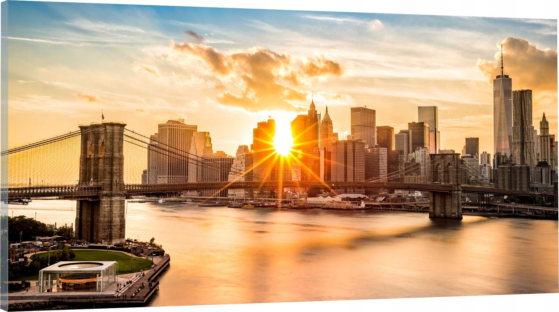 

Obraz panorama do salonu sypialni Brooklyn 100x40