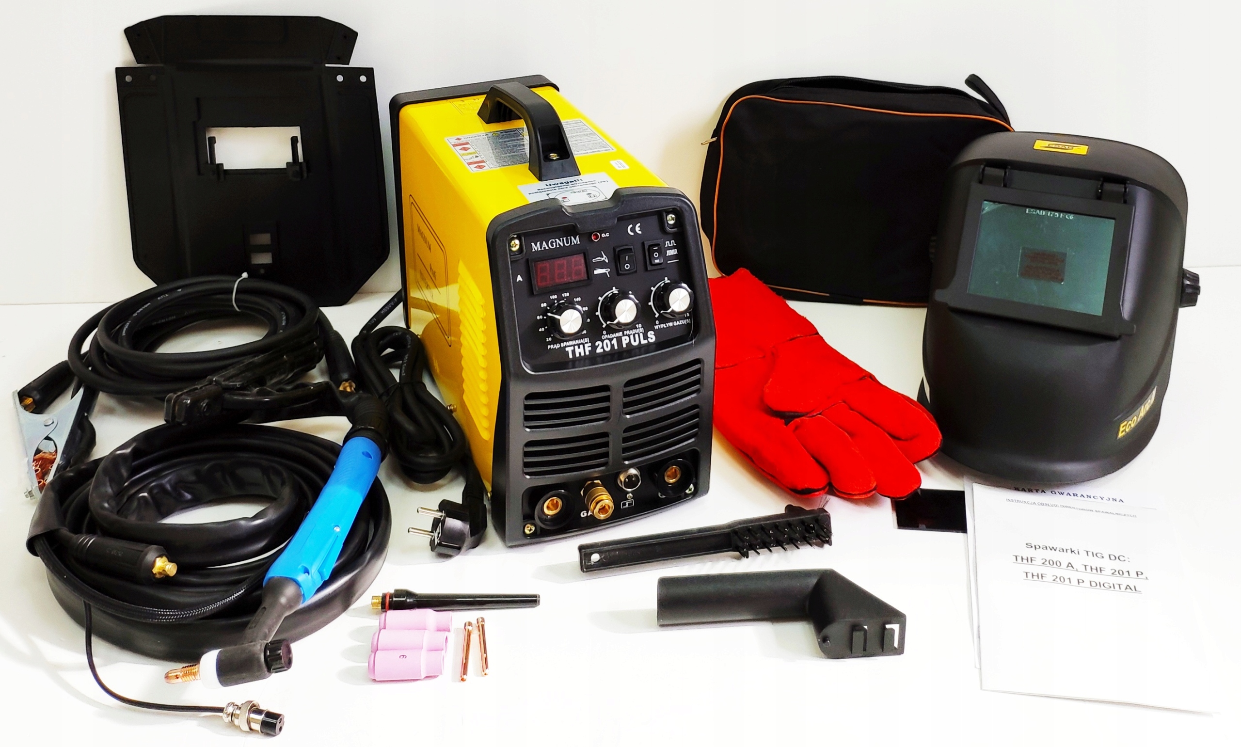 SPAWARKA Magnum TIG THF 201 PULS GRATIS P 201P