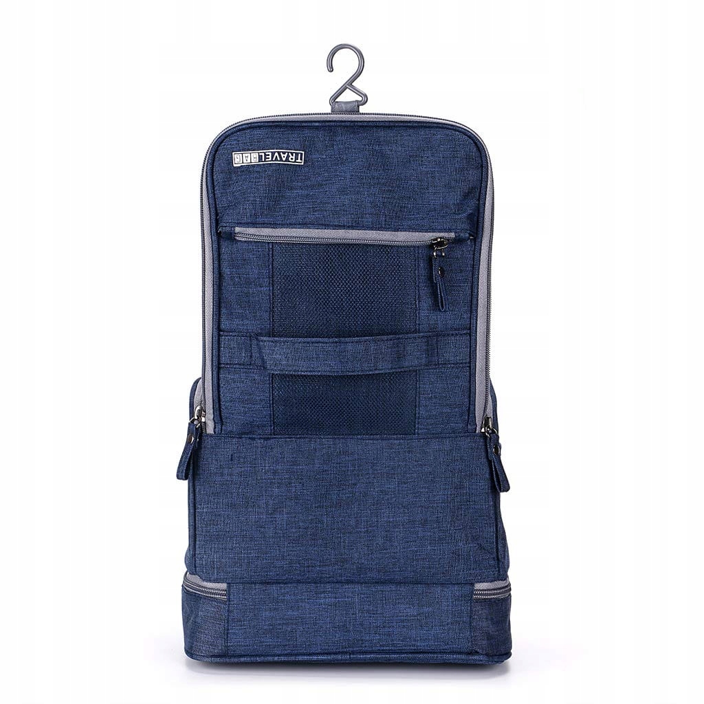 KOSMETYCZKA MĘSKA DAMSKA PODRÓŻNA WISZĄCA NA KOSMETYKI PĘDZLE LEKI Marka Trip Story