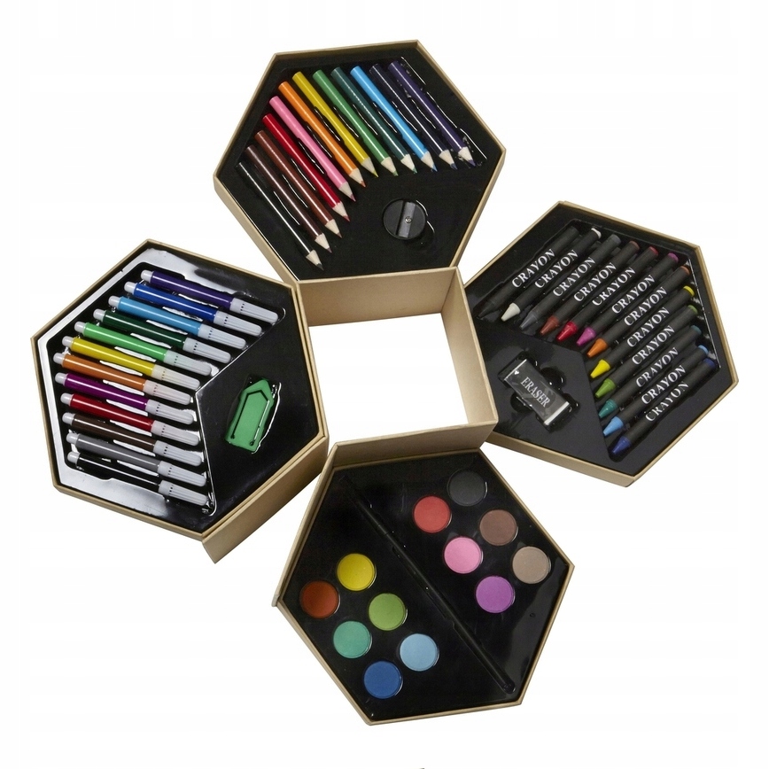 Zestaw plastyczny dla dzieci 52 elementy ARTIST