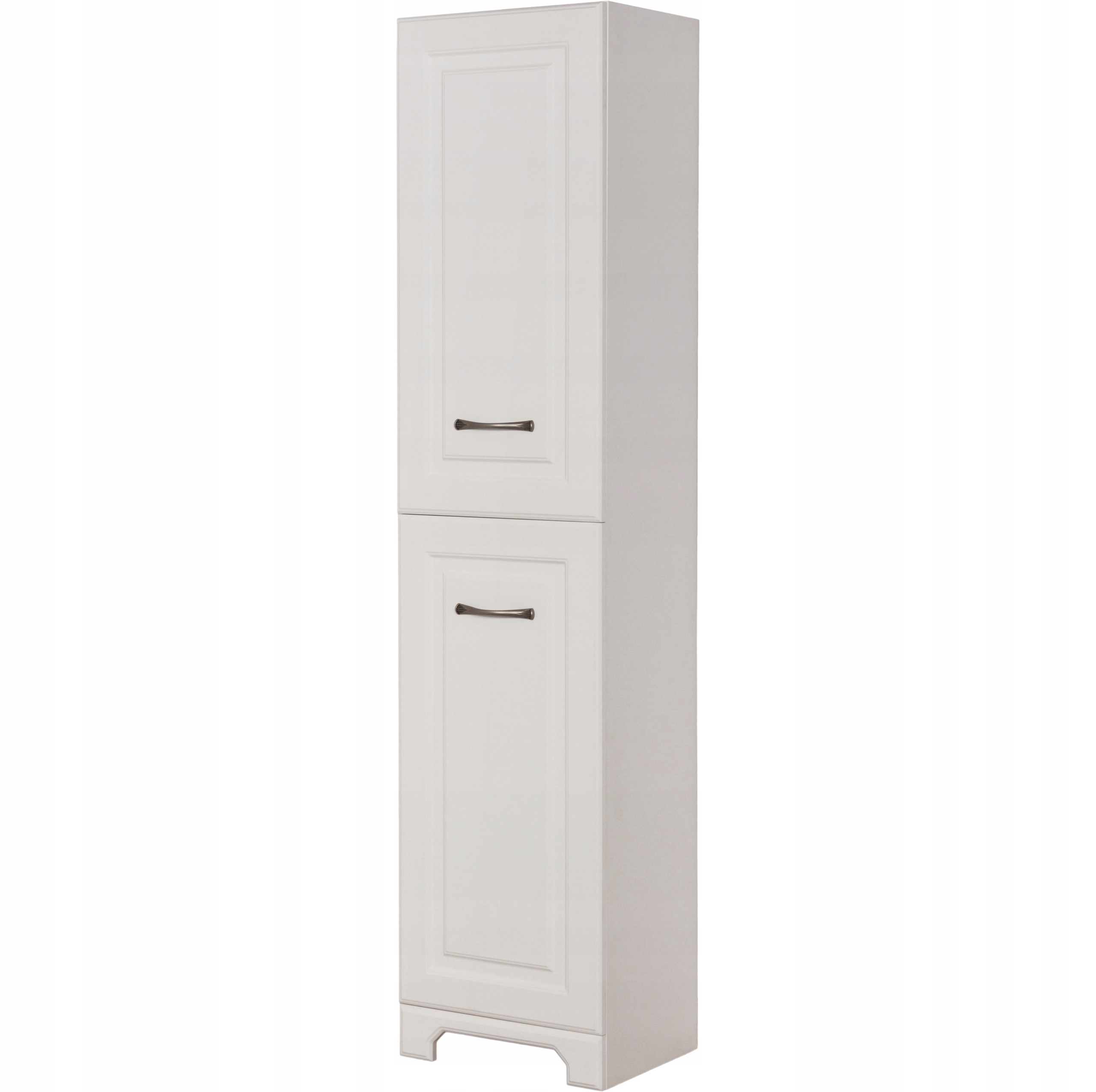 FINEA meble łazienkowe biały wysoki regał